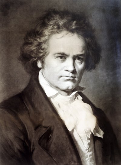 Ludwig van Beethoven, kompositör. av Unknown
